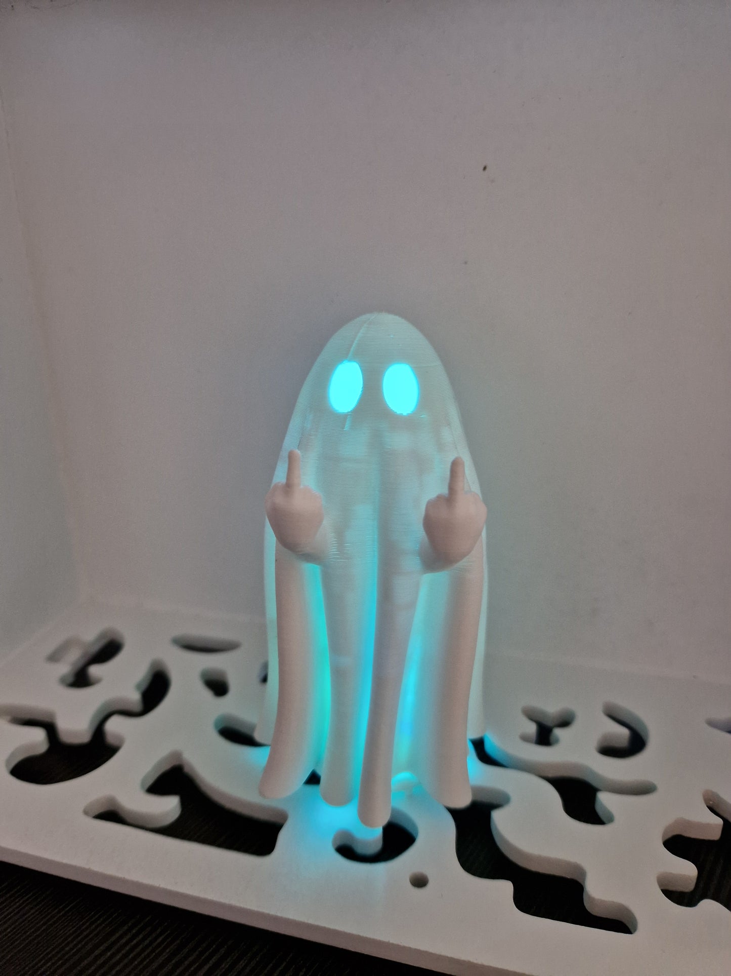 3D Druck LED Fu** You Gespenst