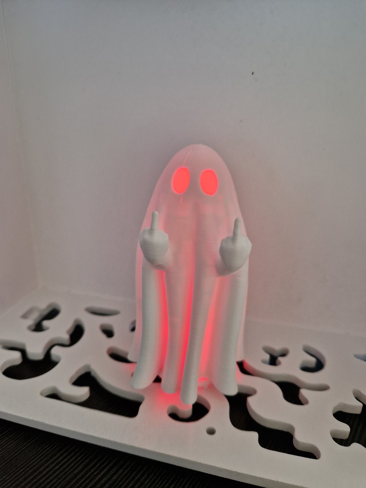 3D Druck LED Fu** You Gespenst