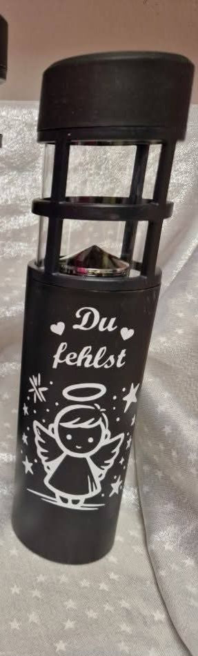 Gedenken Solar-Lampe Rund Wetterfest verschiedene Versionen