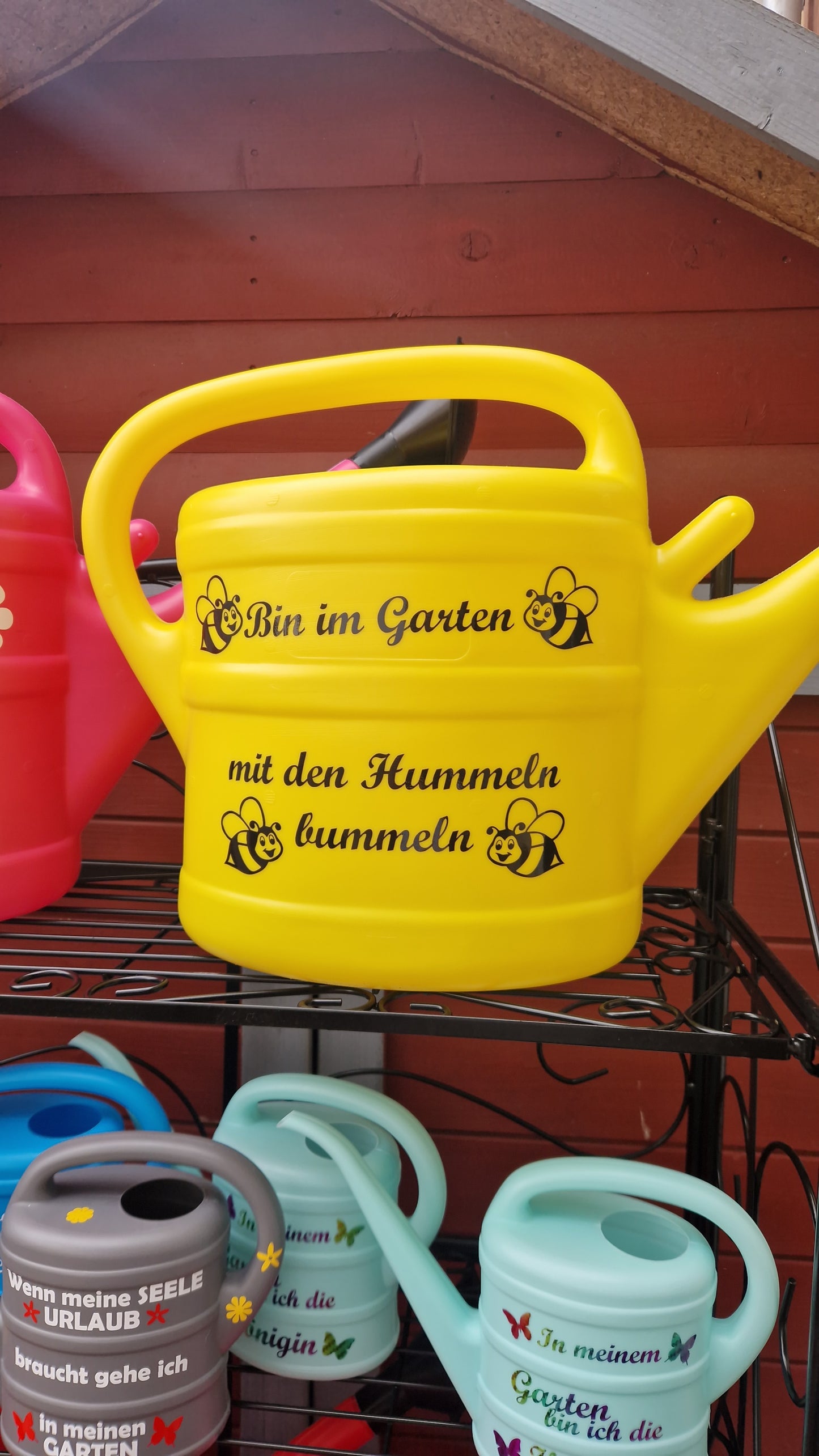 Tolle Gießkannen mit Sprüchen