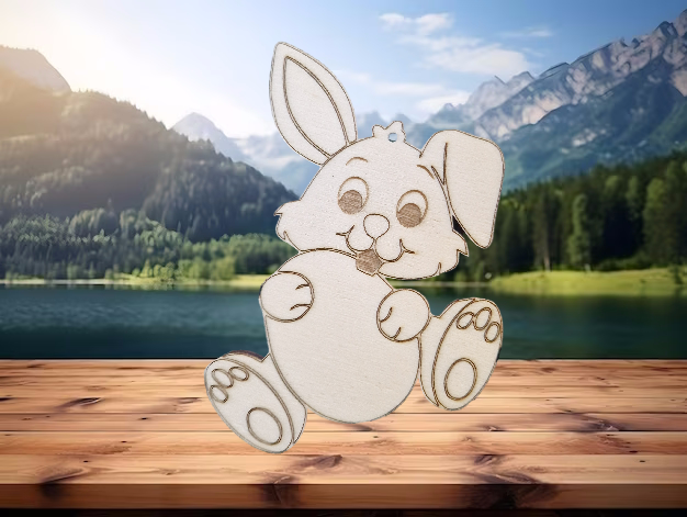 Hase Osteranhänger Wunschtext super süß!!