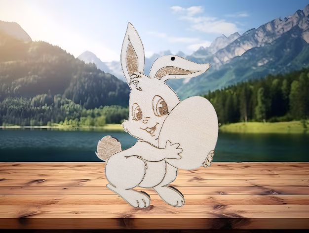 Hase Osteranhänger Wunschtext super süß!!
