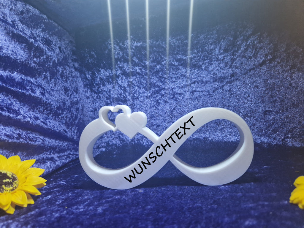 Infinity Unendlichkeitszeichen Wunschtext