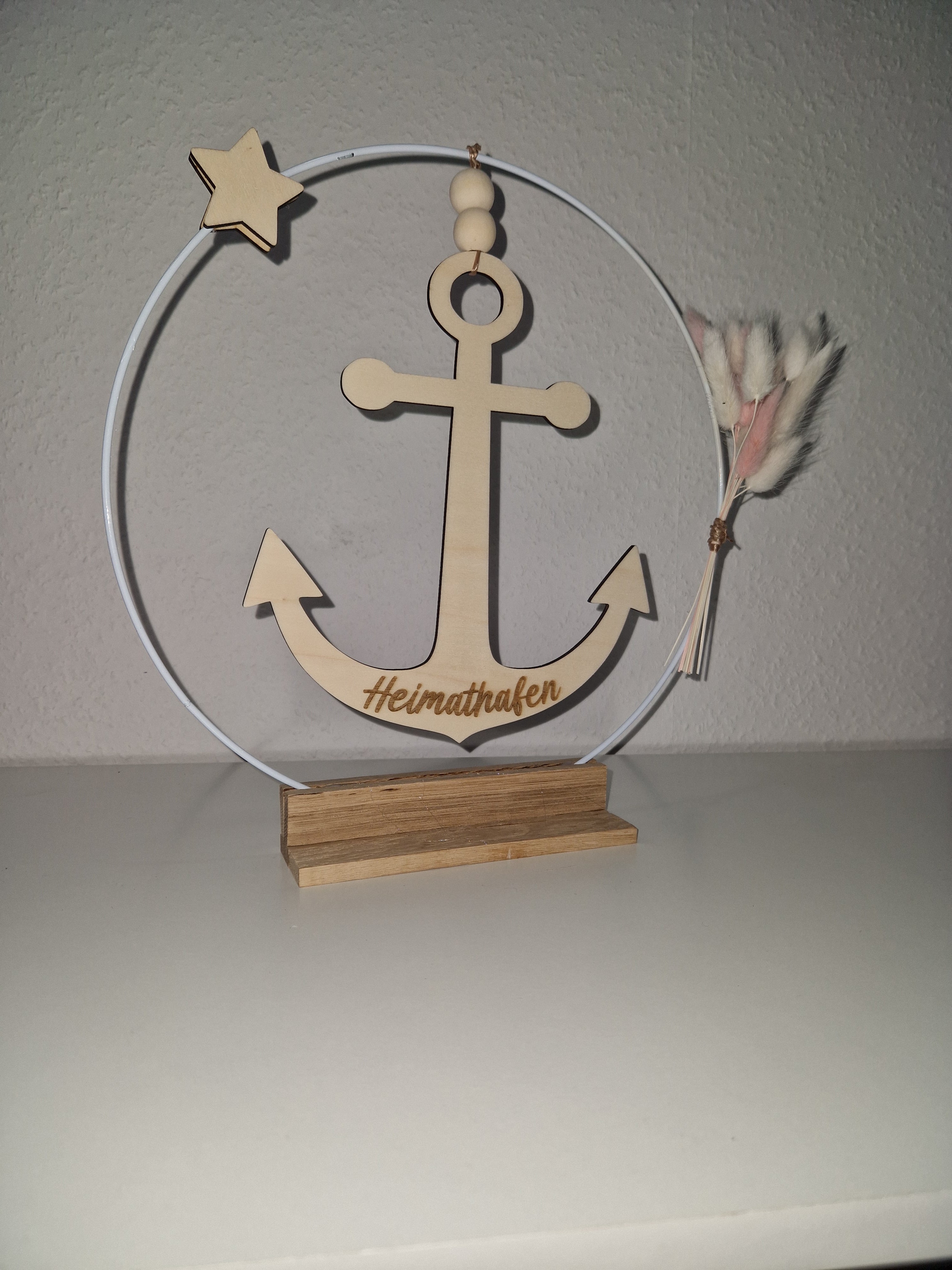 Deko Ring Geschenk Überraschung Muttertag etc. Personalisierbar