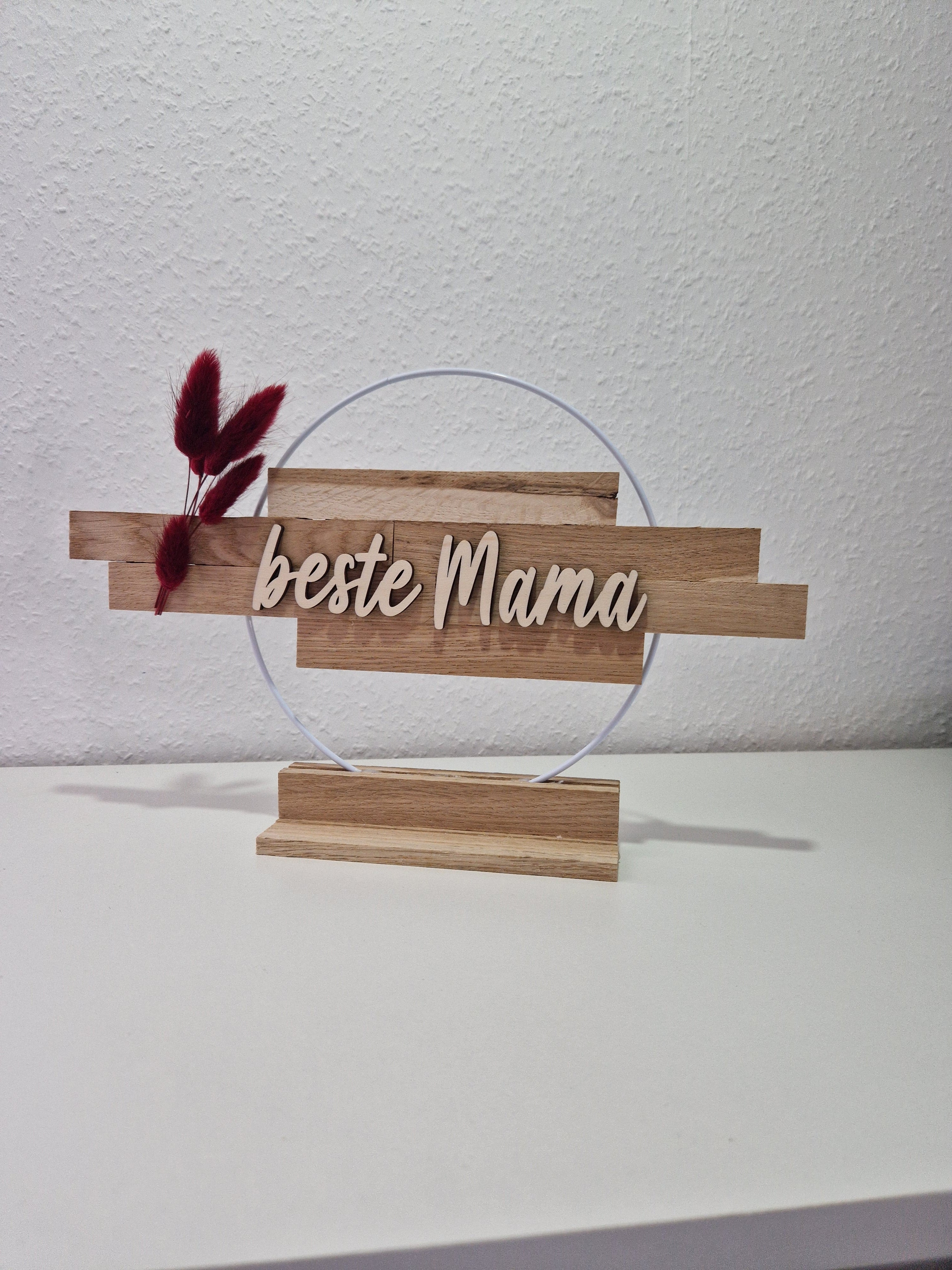 Deko Ring Geschenk Überraschung Muttertag etc. Personalisierbar