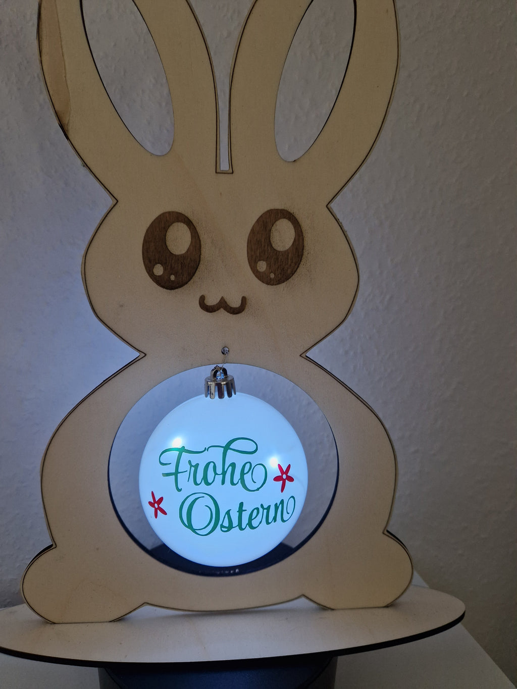 "Osterkracher" Hase Led Kugel