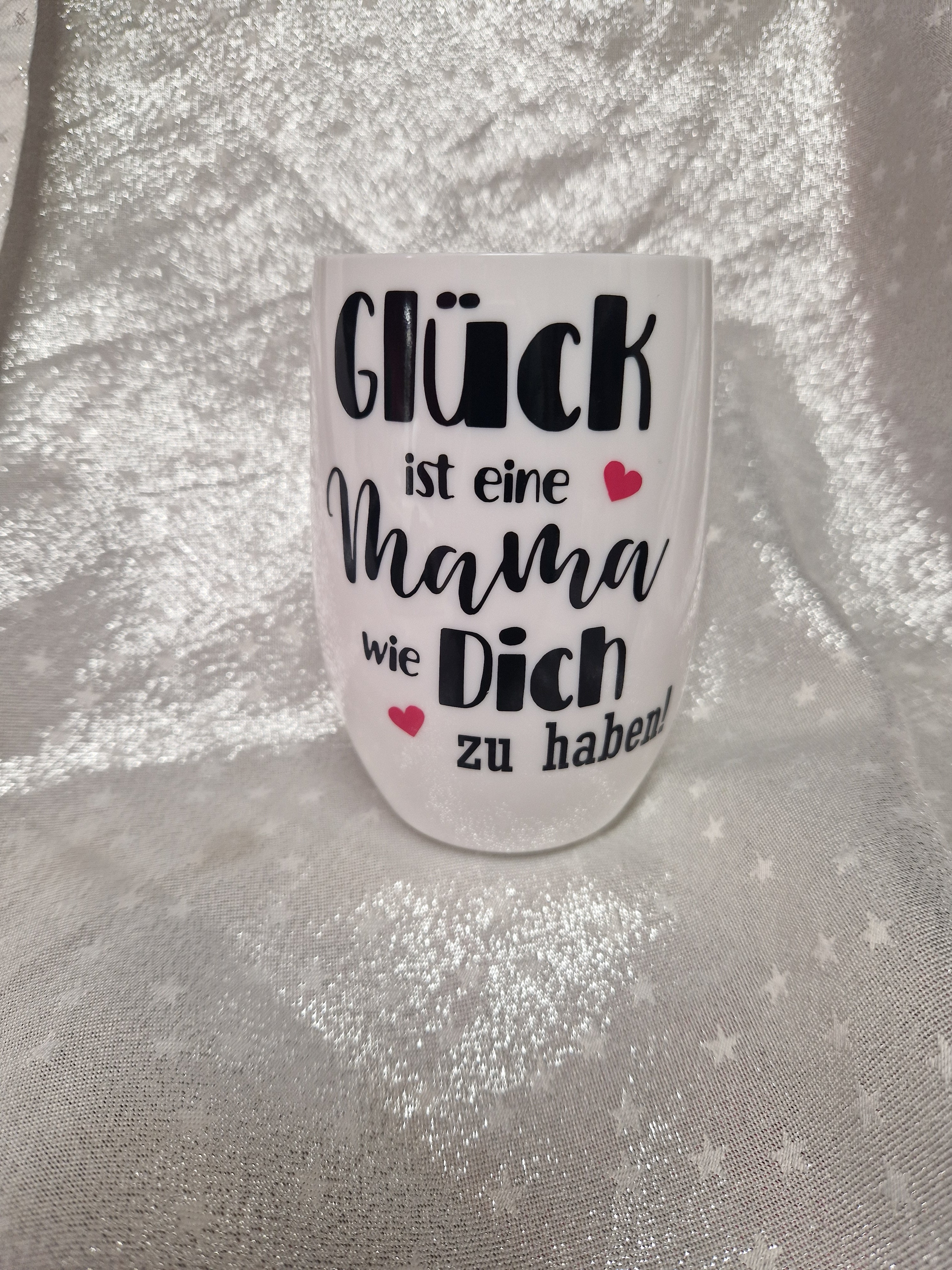LED Windlicht "Spruch"
