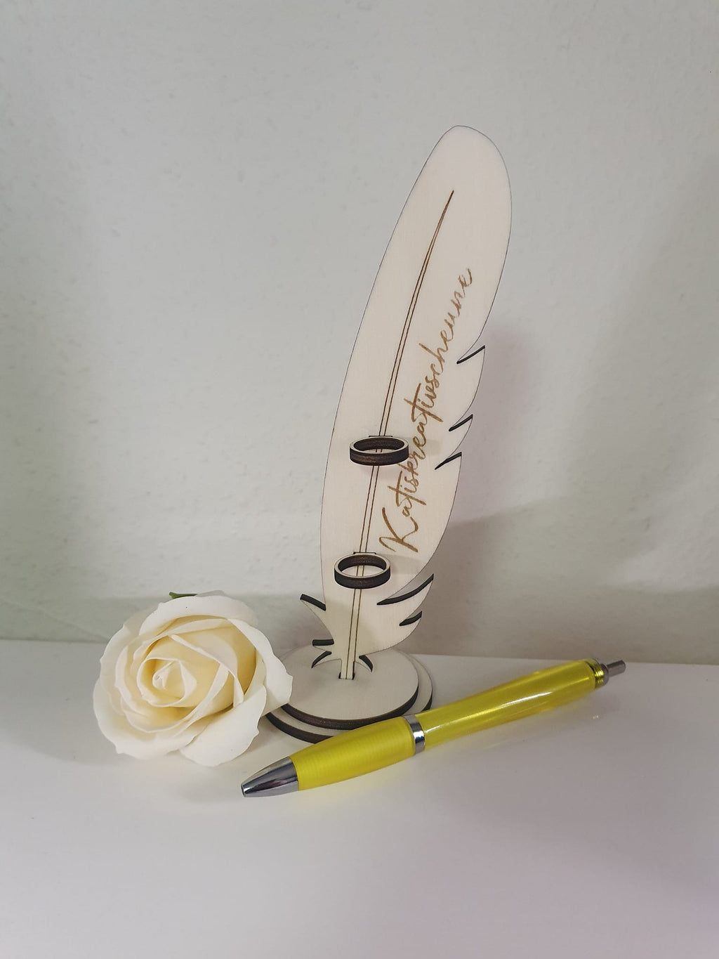 Stifthalter "Feder" Personalisiert