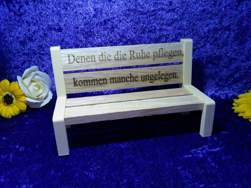 Deko Bank Spruch Personalisiert