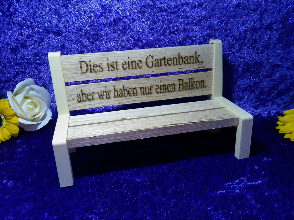 Deko Bank Spruch Personalisiert