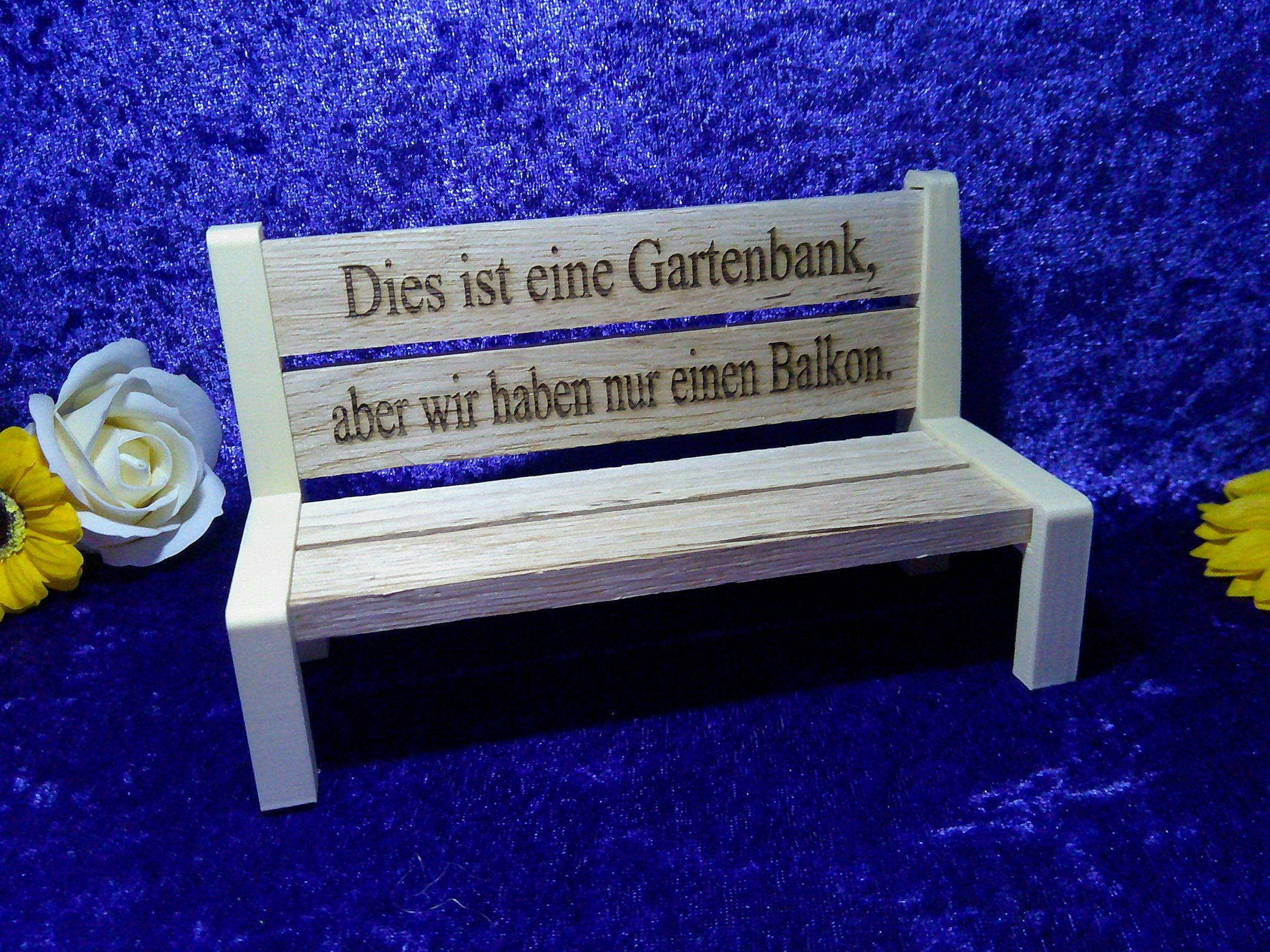 Deko Bank Spruch Personalisiert