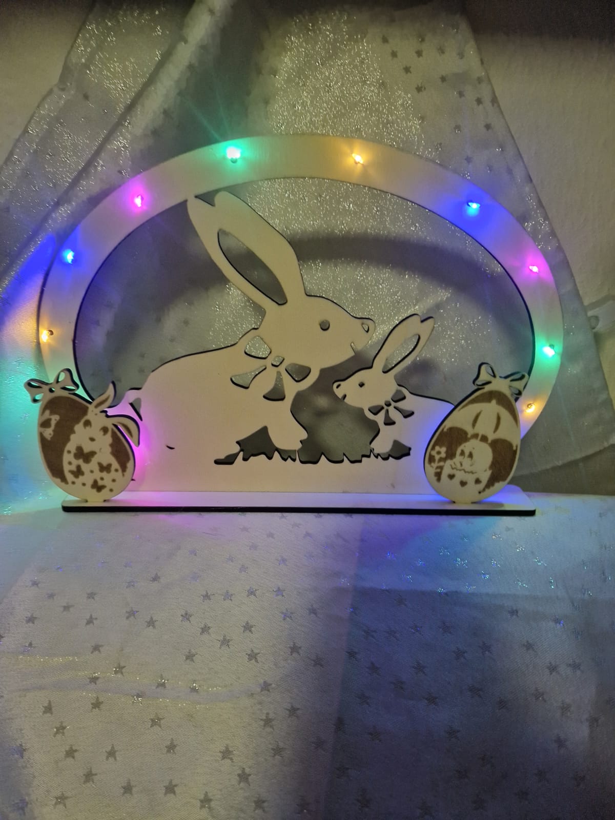 LED Aufsteller "Schwibbogen" OSTERN