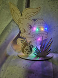 LED Aufsteller Osterdeko "Hase 1"