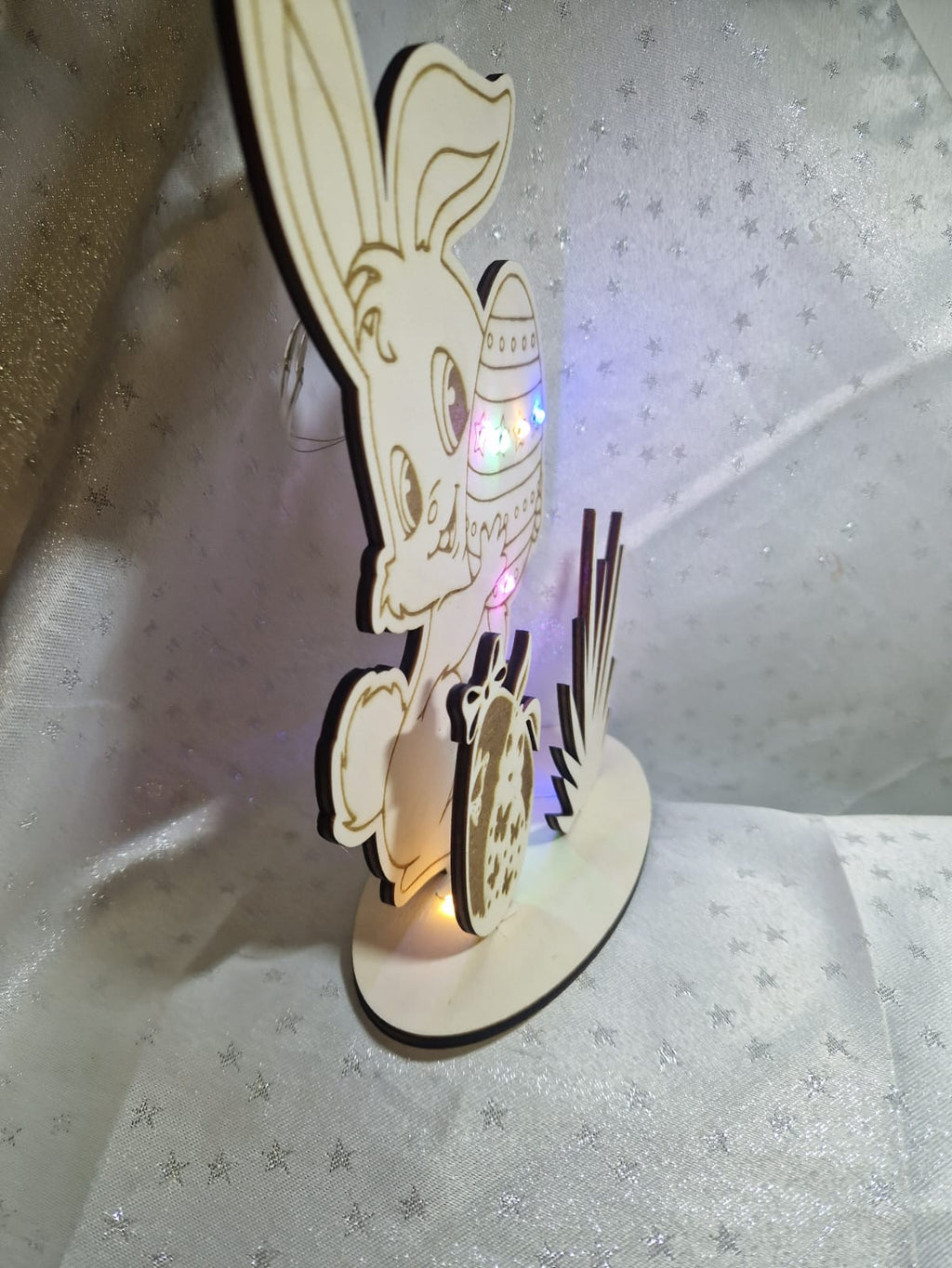 LED Aufsteller Osterdeko "Hase 1"