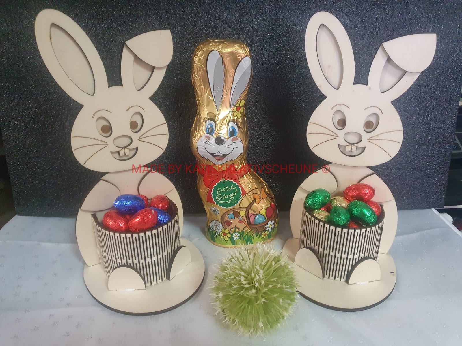 HASE zum Befüllen 3D Lasergeschnitten OSTERN