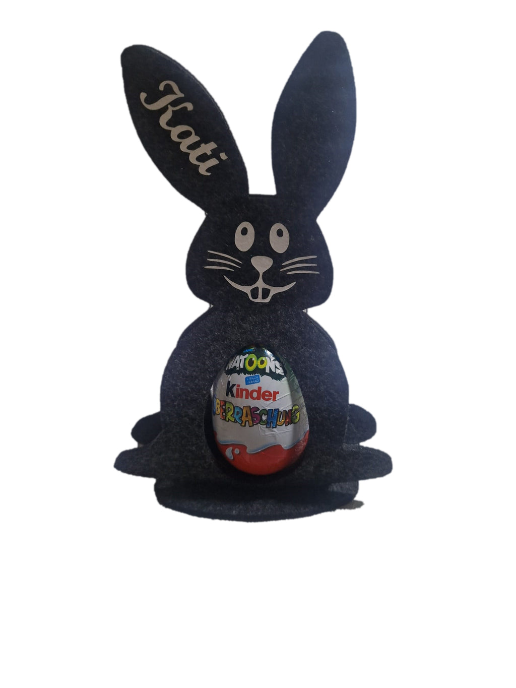 Filz Hase Ü-Ei personalisiert