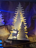 LED Weihnachtsaufsteller "Winterlandschaft"