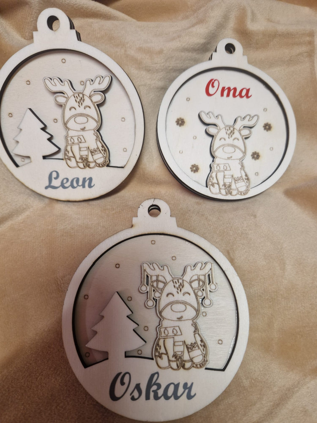 Anhänger Weihnachten Wunschnamen