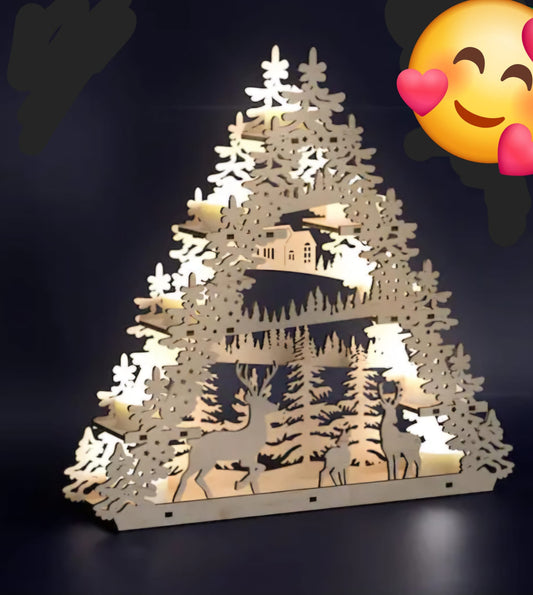 Pyramide Weihnachten LED