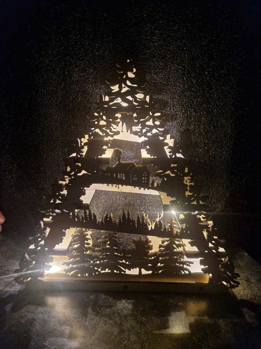 Pyramide Weihnachten LED