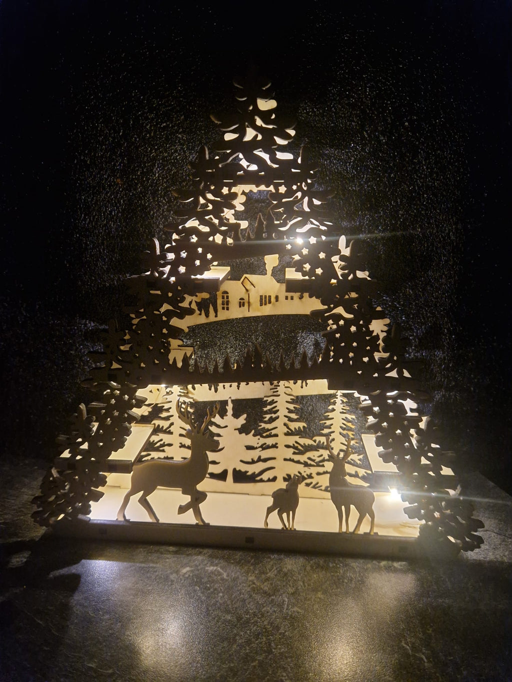 Pyramide Weihnachten LED