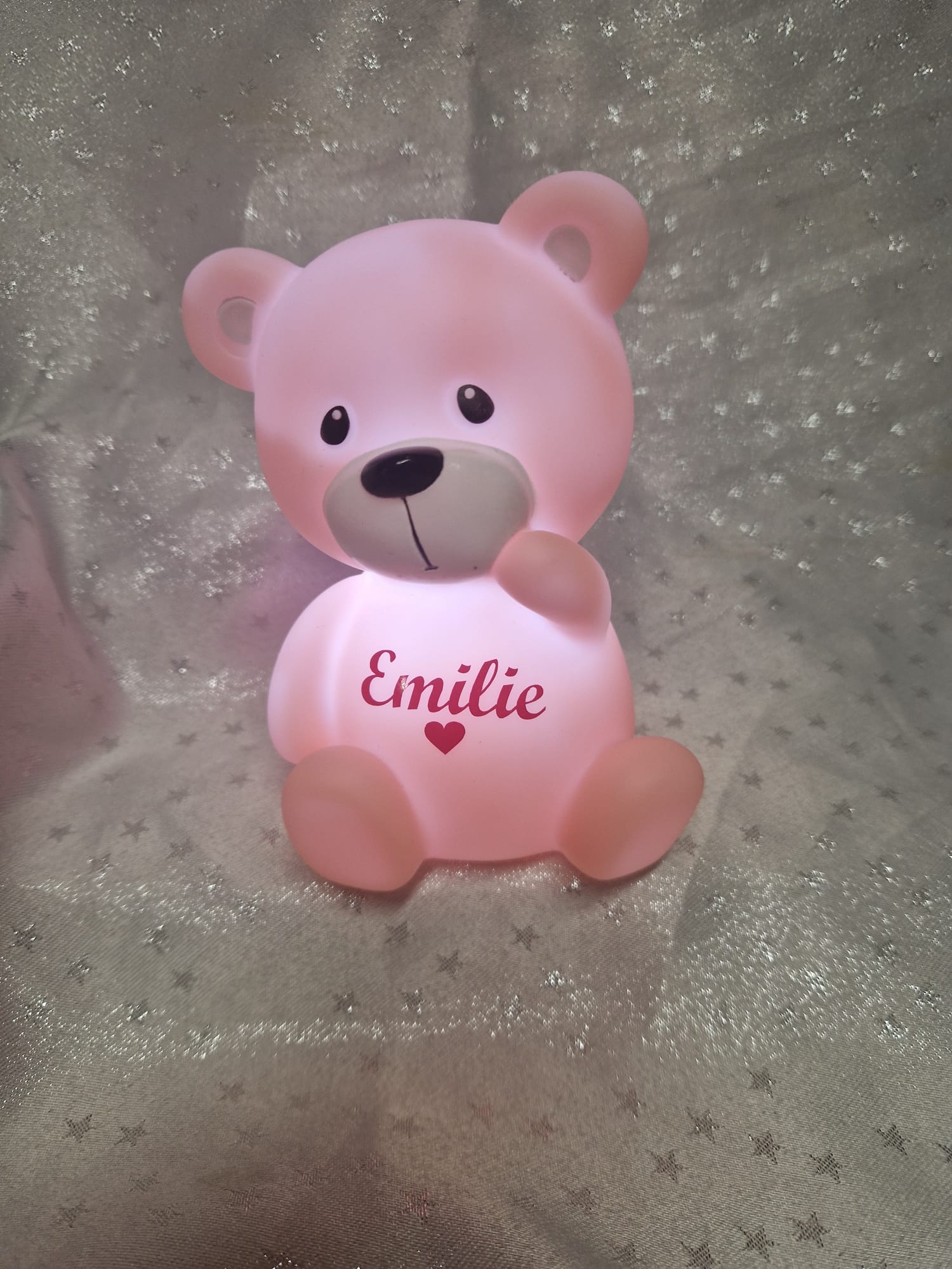 Nachtlicht TEDDY mit NAMEN