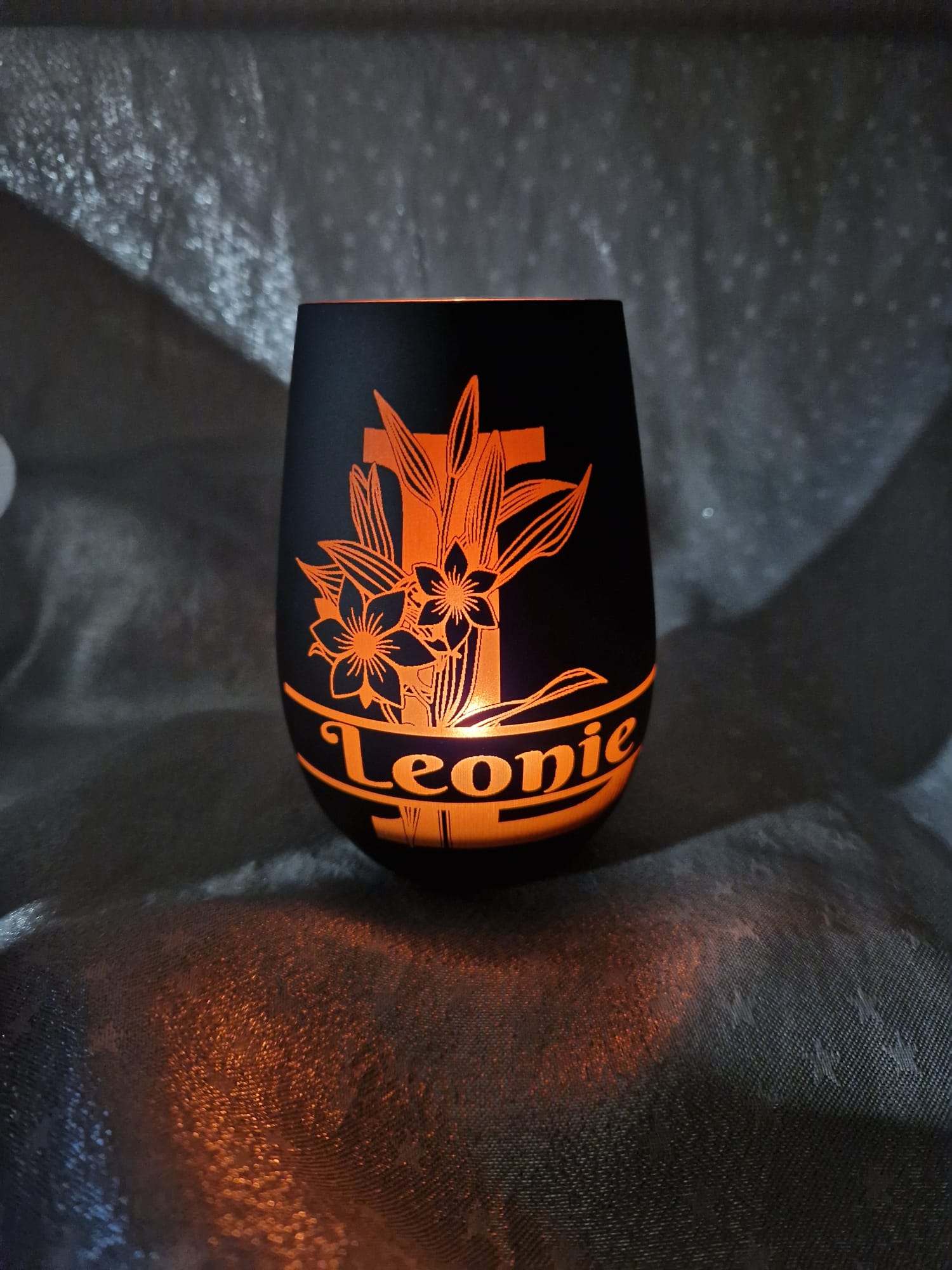Windlichtglas Personalisiert *Namen*