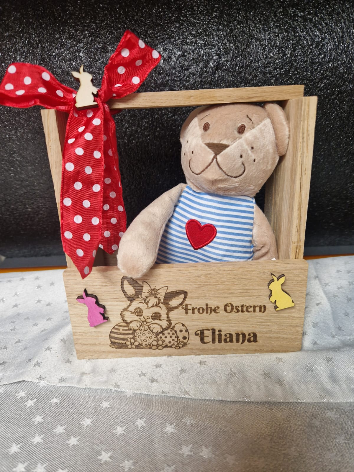 Osterkorb mit Namen NEU 2026 Super Süß