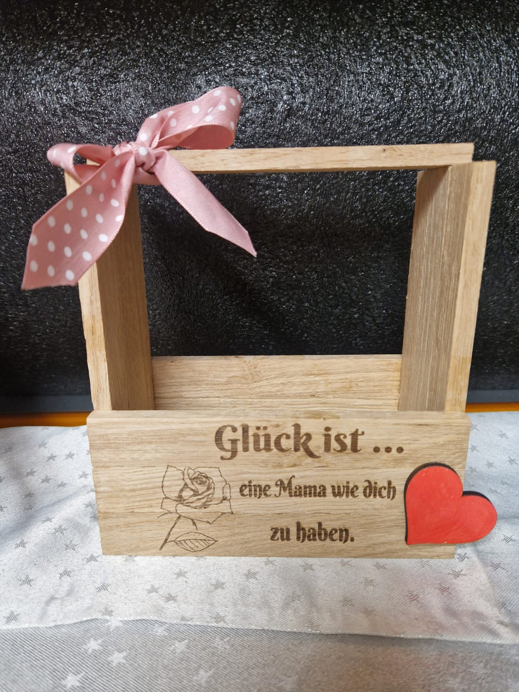 Kleiner Präsentkorb "MAMA/PAPA/OMA usw.
