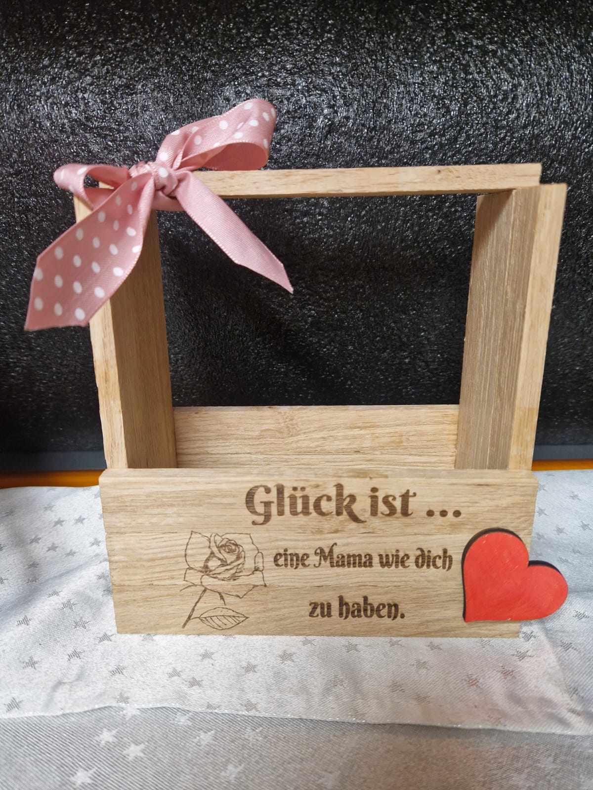 Kleiner Präsentkorb "MAMA/PAPA/OMA usw.