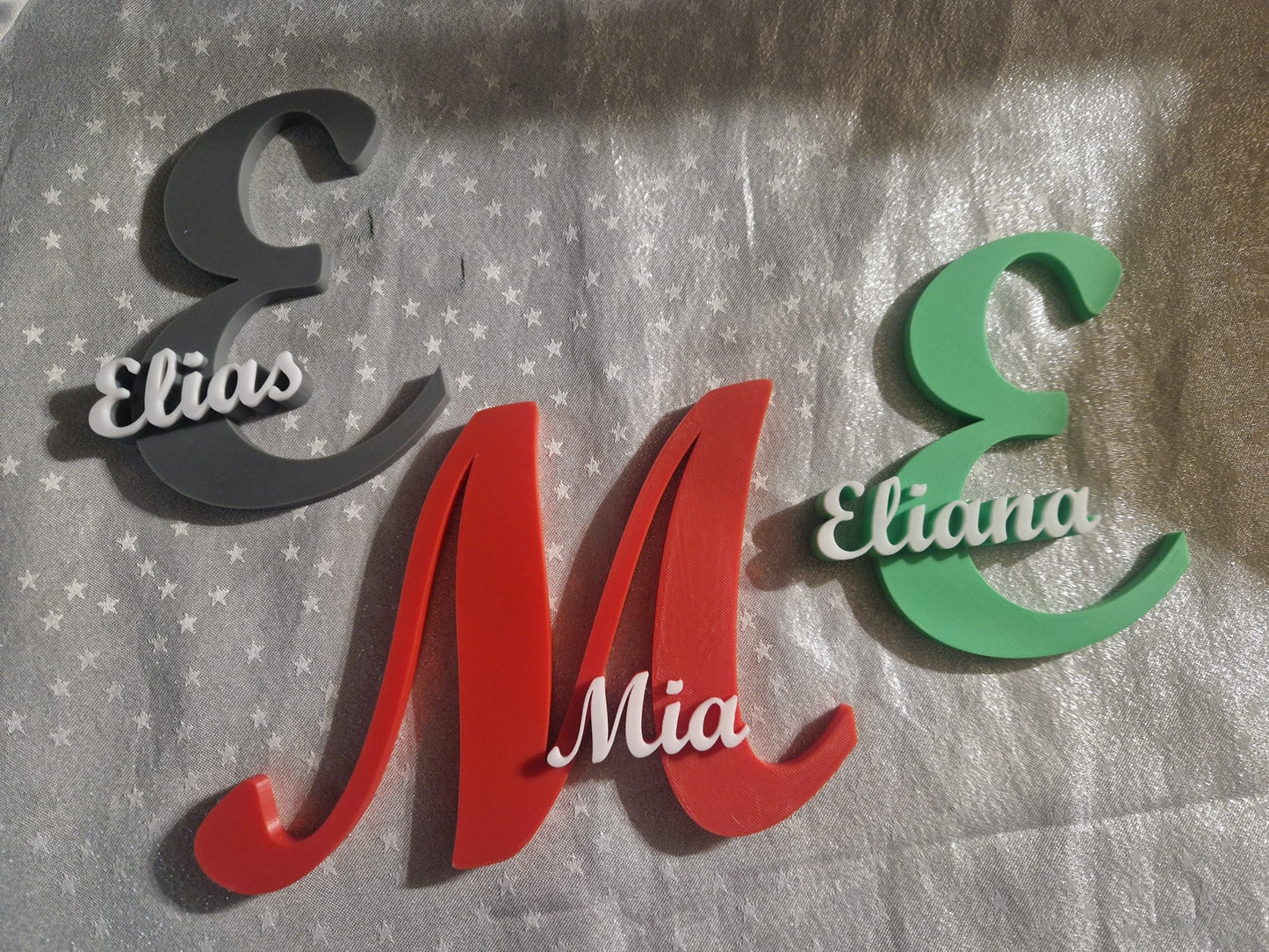 3D Tür/Dekobuchstaben Personalisierbar