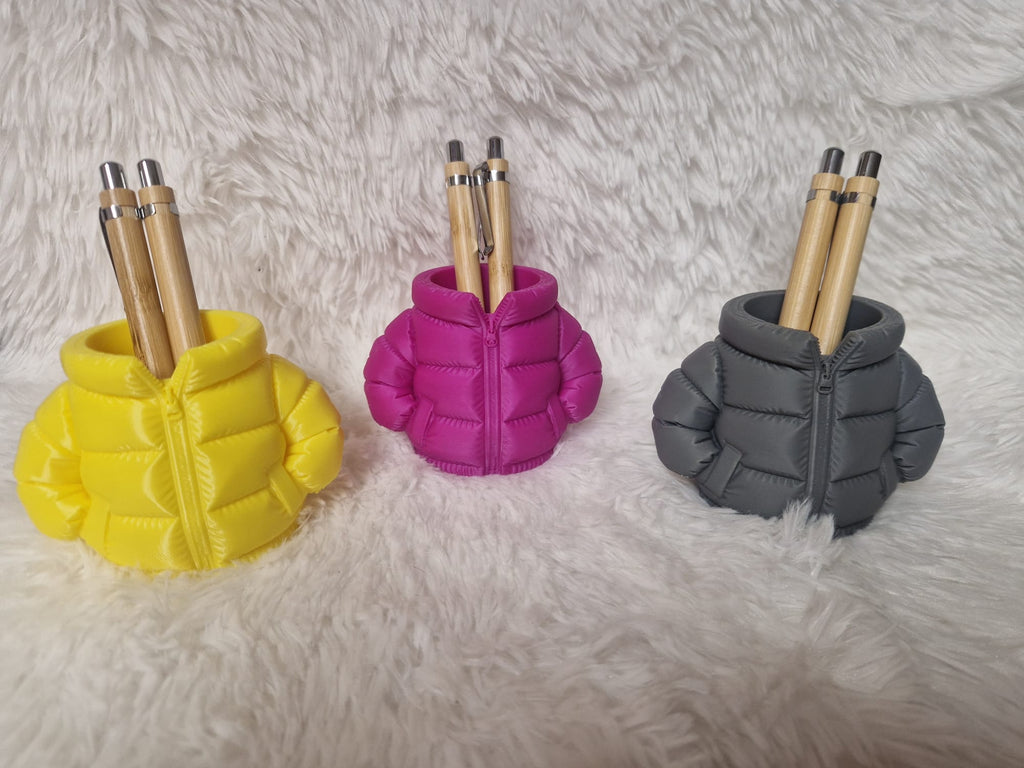 Stiftebox Schreibtisch Organizer "Jacke"