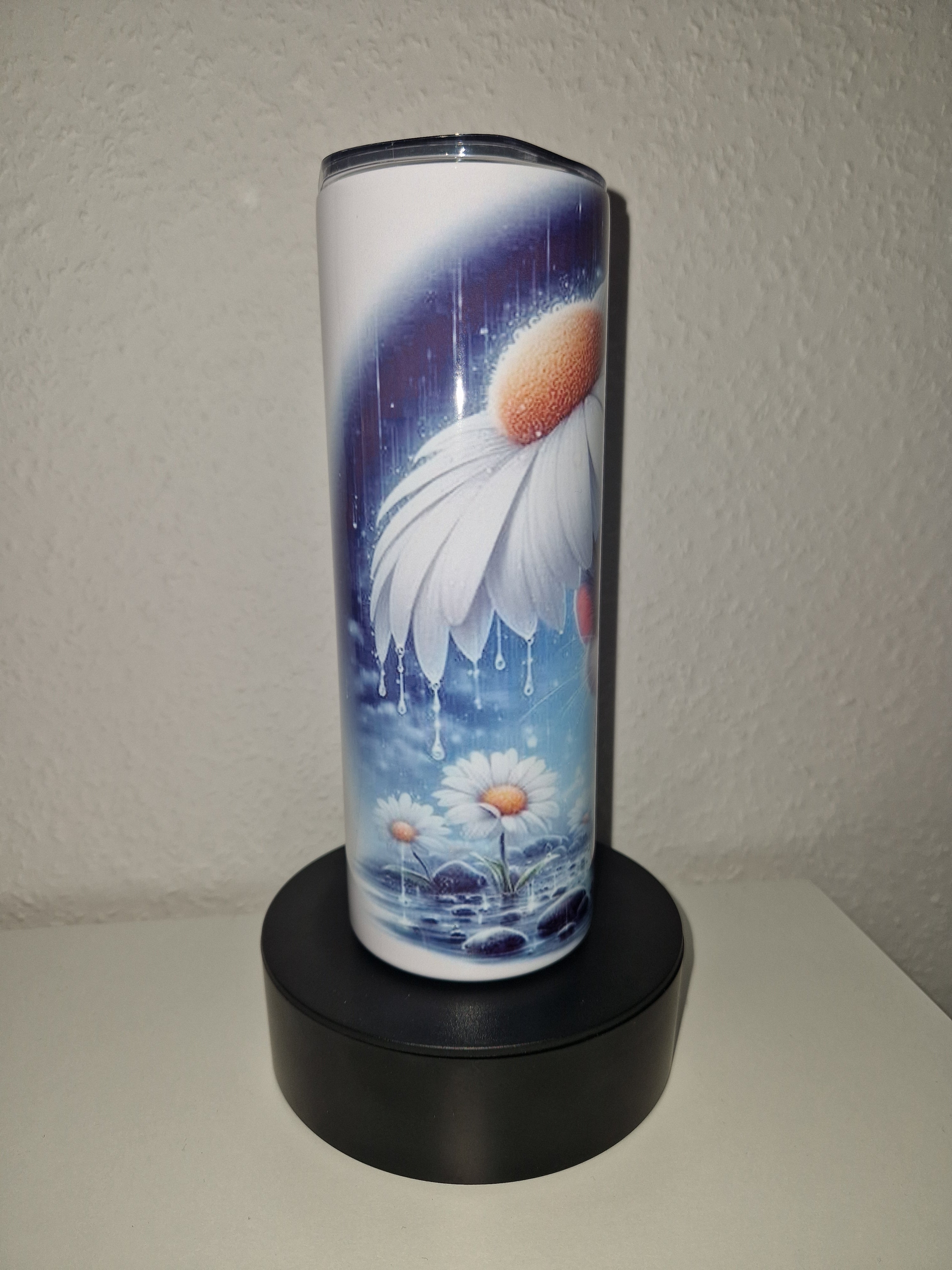 Tumbler Thermobecher to Go "Maus im Regen" Personalisierbar