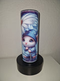 Tumbler Thermobecher to Go "Maus im Regen" Personalisierbar