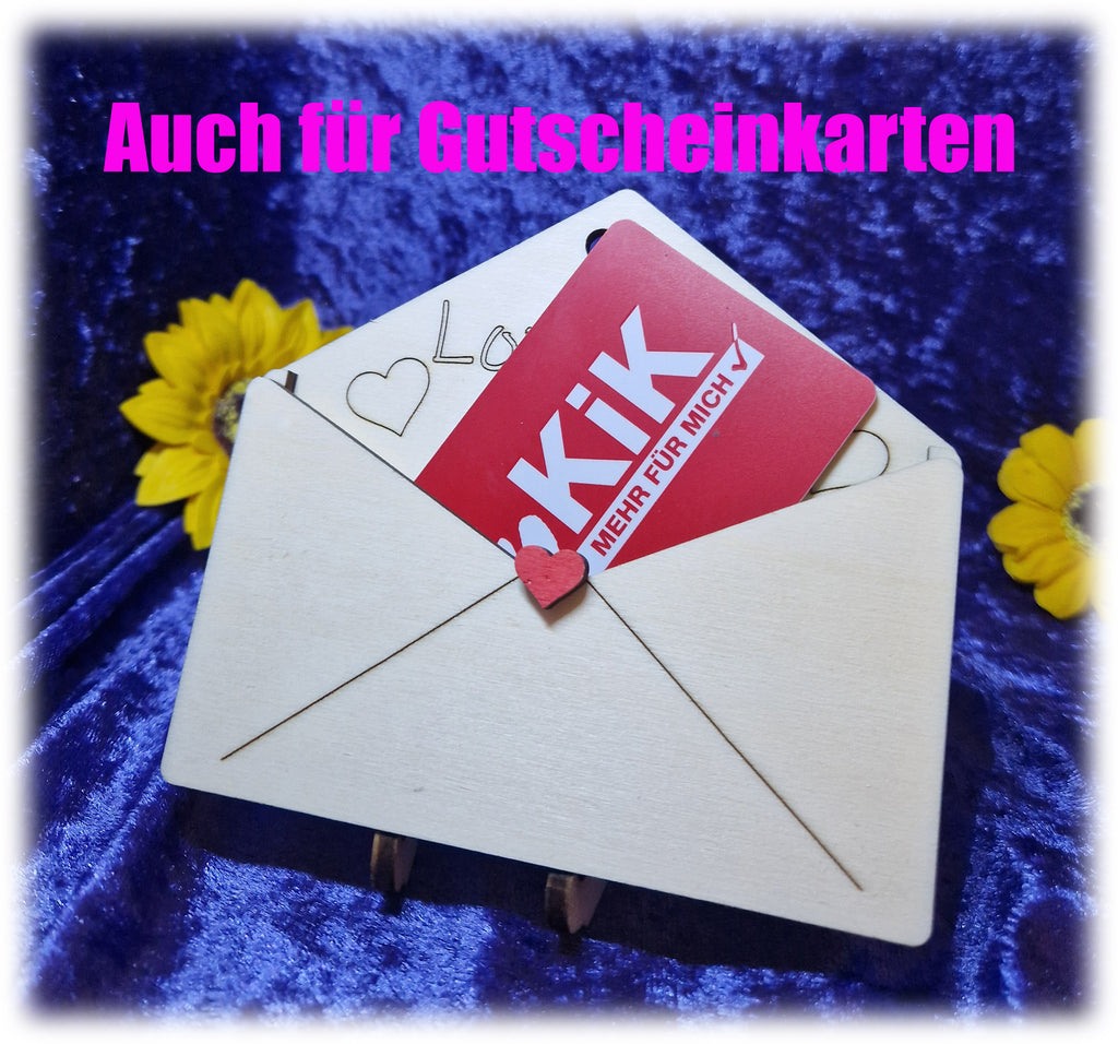 Valentin´s Umschlag Geschenk
