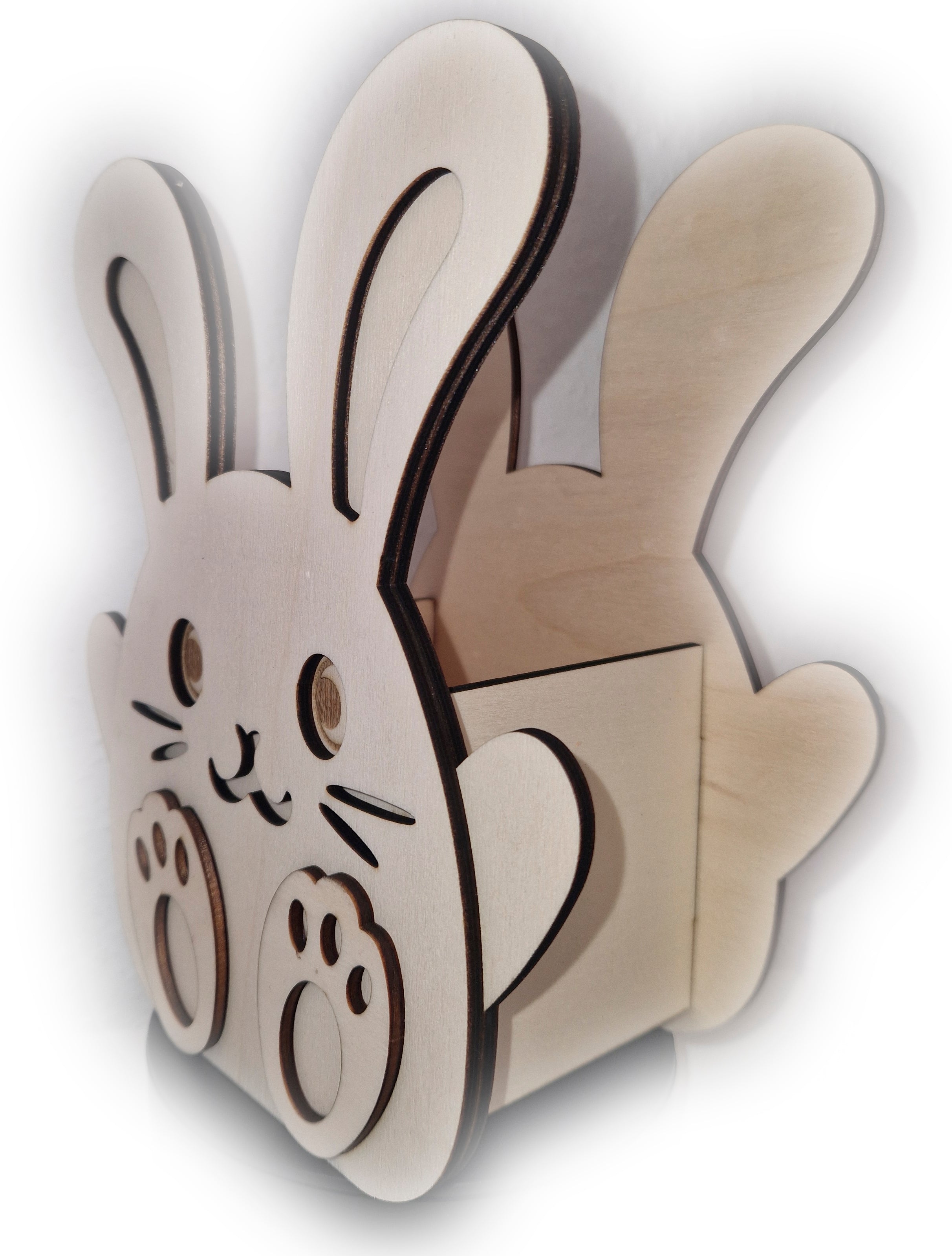 Hasenkorb für Süßigkeiten Ostern  Personalisierbar