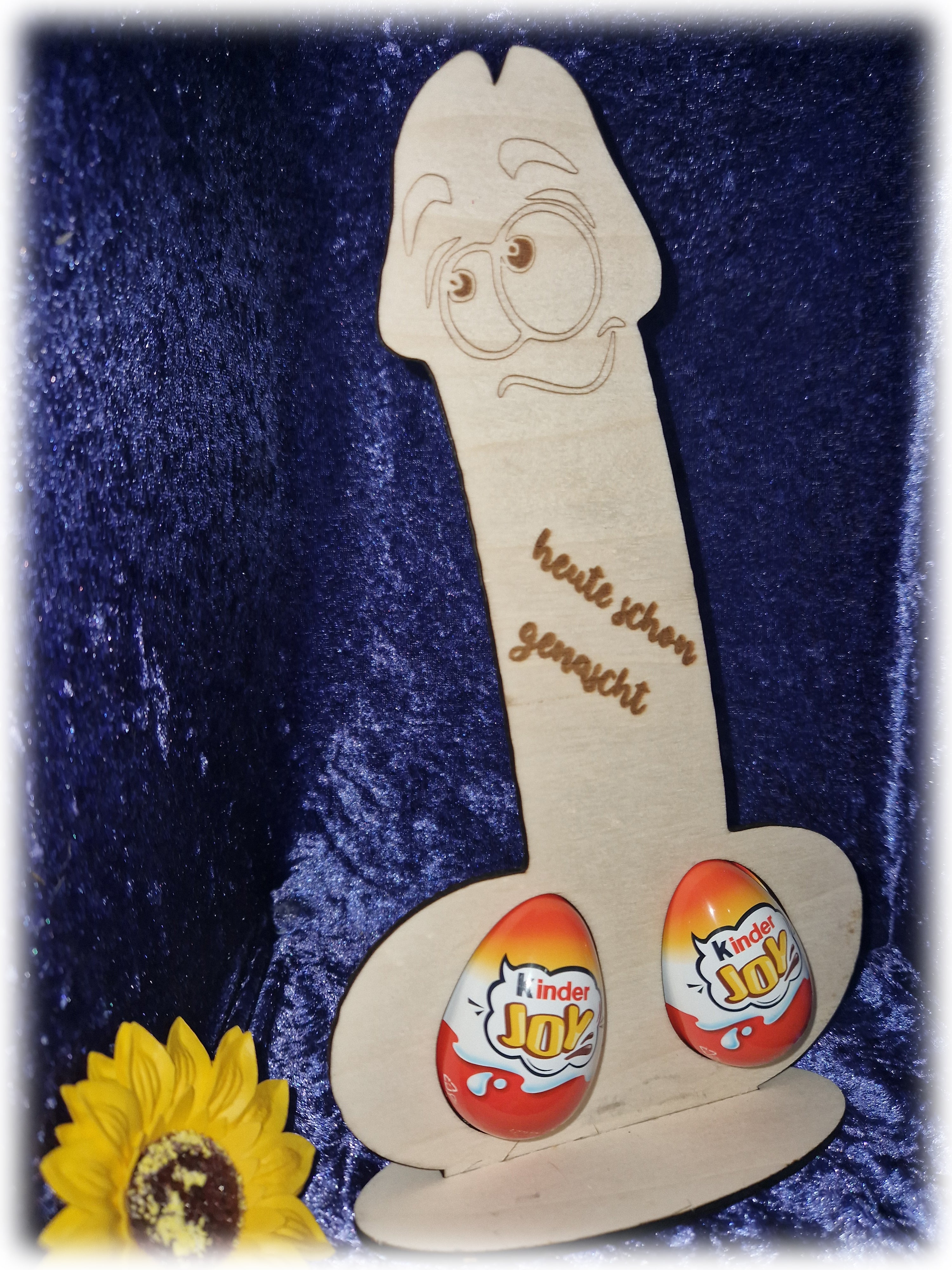 FUN Stuff "Penis" Heute schon Genascht für Joy Eier