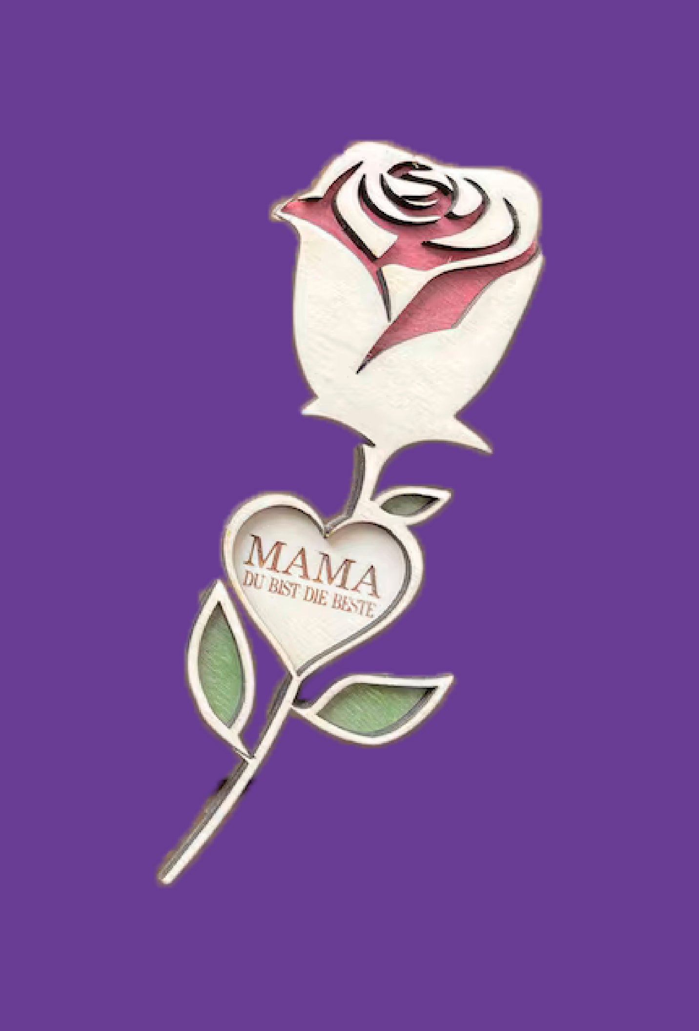 Rose  Mama Muttertag Geburtstag