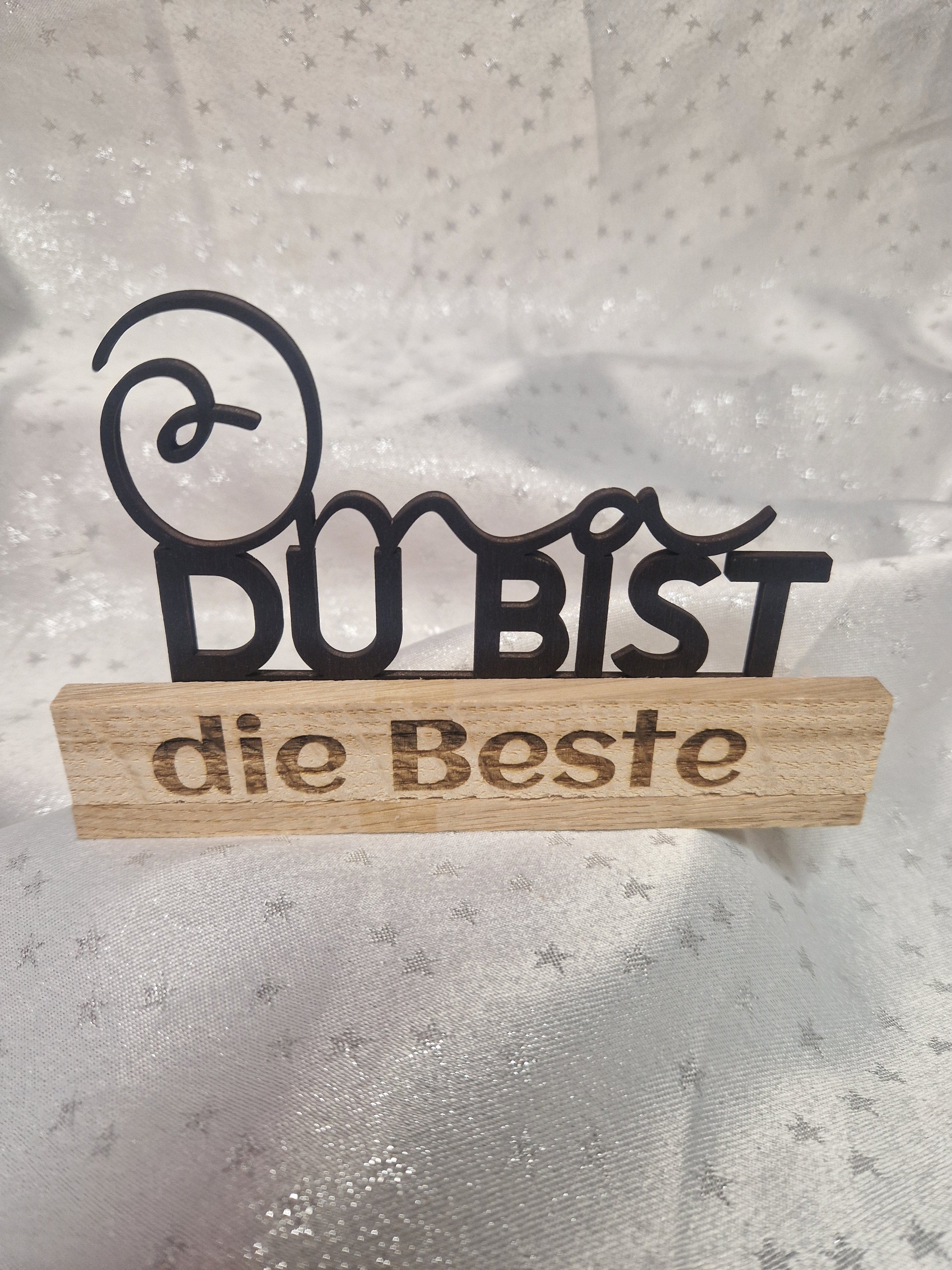 Süße Bild Spruch Aufsteller