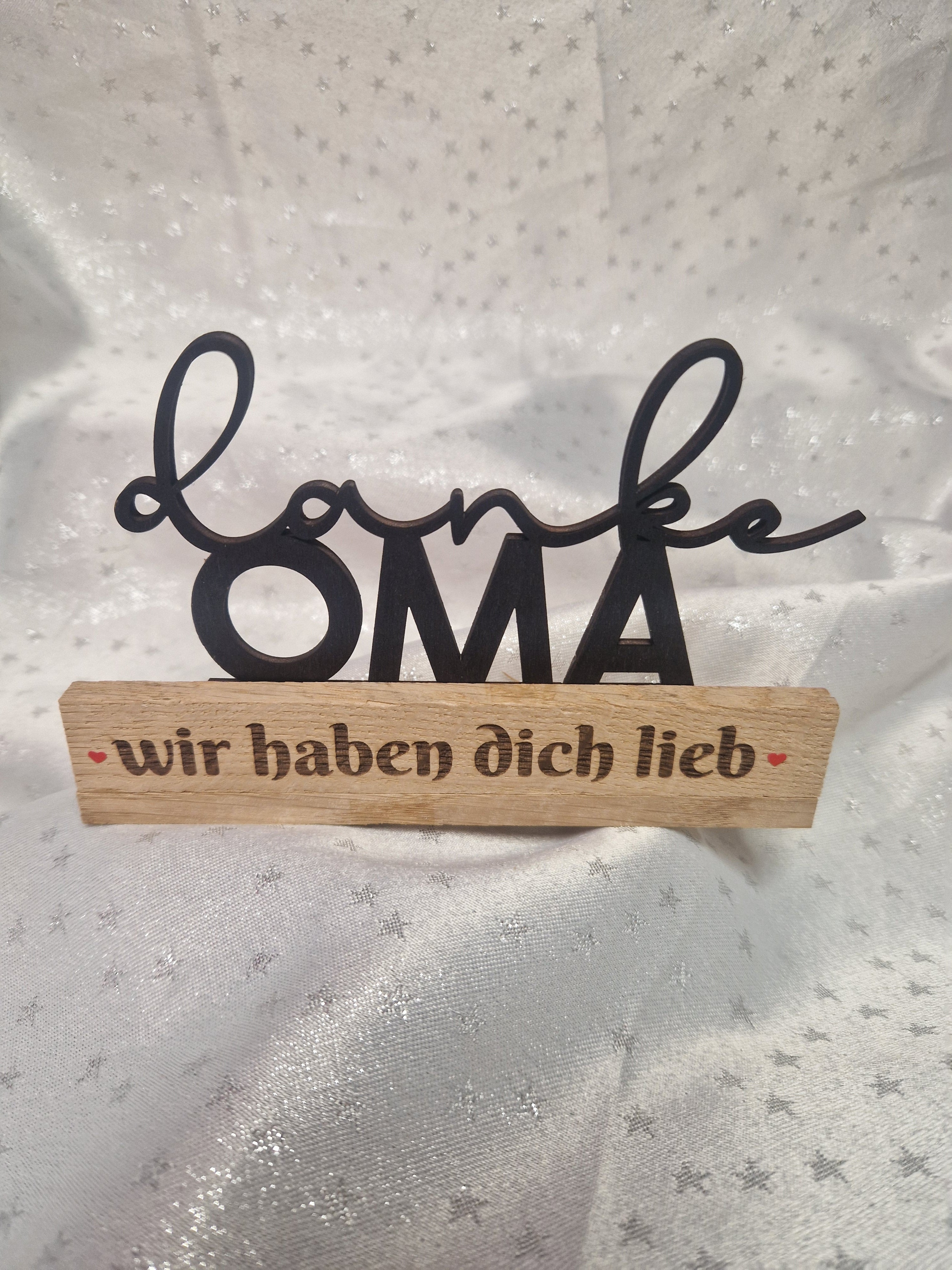 Süße Bild Spruch Aufsteller