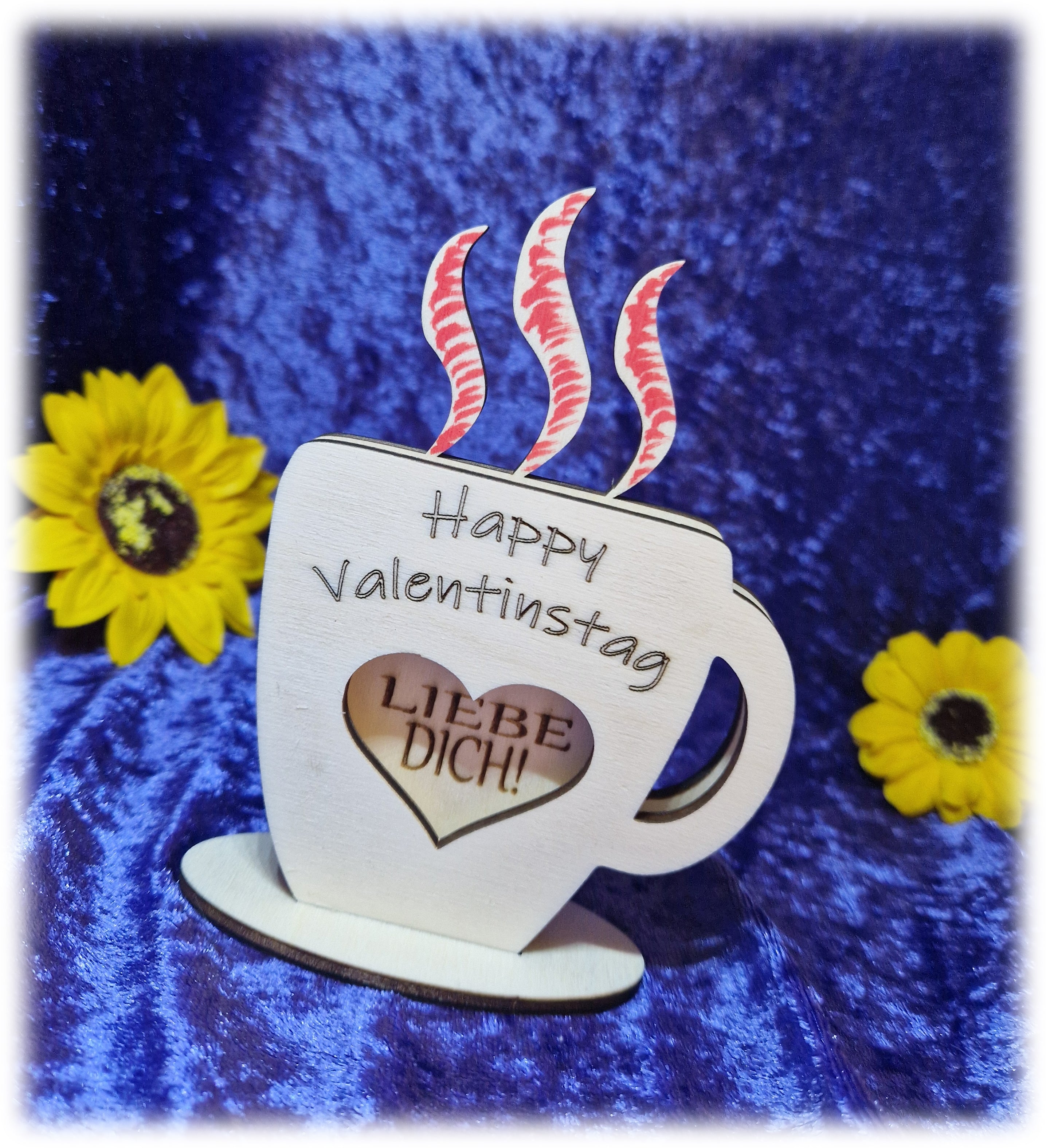 Valentin´s Kaffeetasse Geschenk Überaschung