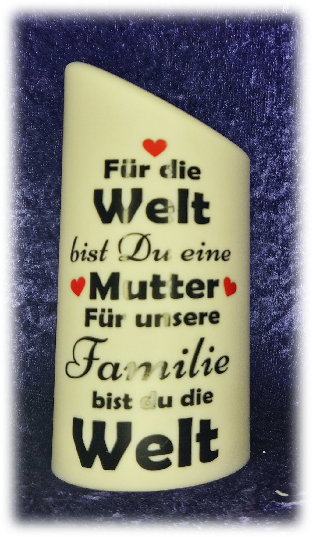 Deko Tischlampe mit Timer